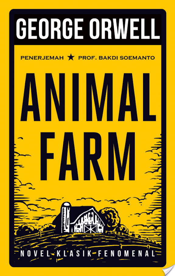 Cover of Animal Farm — Edisi Bahasa Melayu